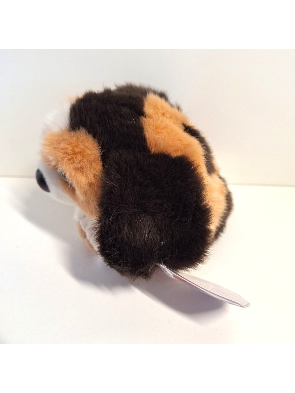 Sherlock Plush Beagle Hound Dog Puffkins 1994 Tags Swibco Brown White Vintage - Picture 3 of 7
